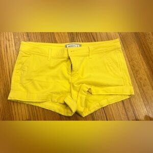 Abercrombie and fitch vintage Yellow Shorts